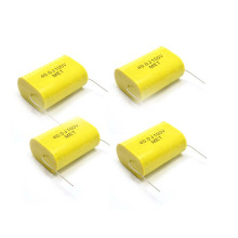Topmay 1.8UF 10% 400VDC Axial Type Metallized Polyester Film Capacitor